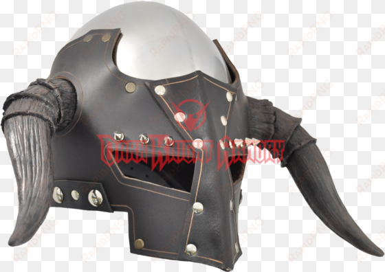 medieval leather helmet