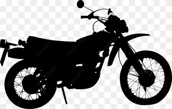 medium image - dirt bike silhouette png