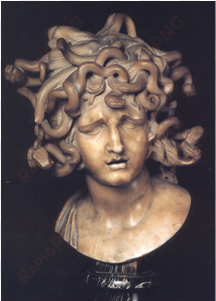 Medusa Was A Monster One Of Gorgon Sisters And Daughter - Percy Jackson Medusa Stone Head transparent png image