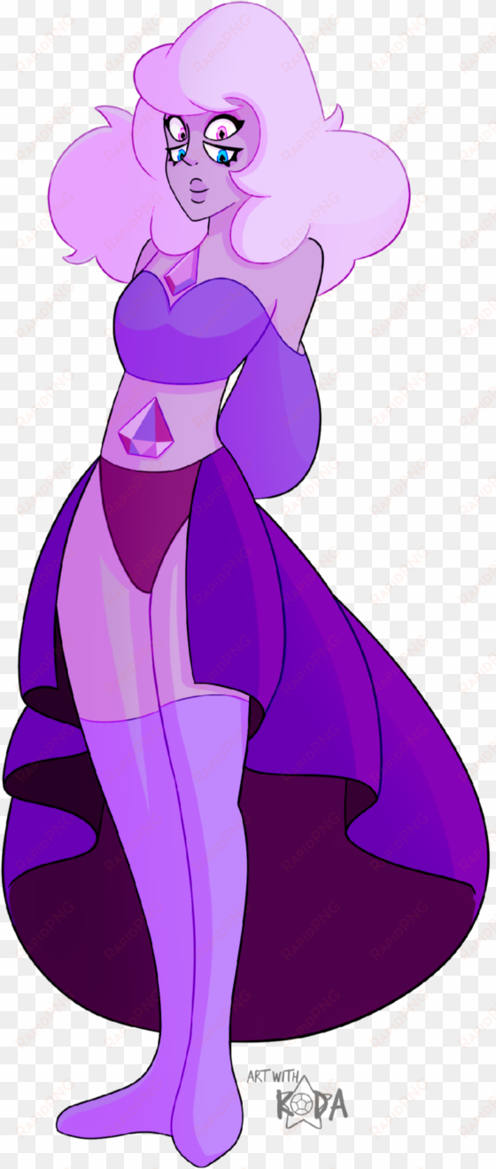 meet purple diamond my fan fusion of pink and blue - blue diamond