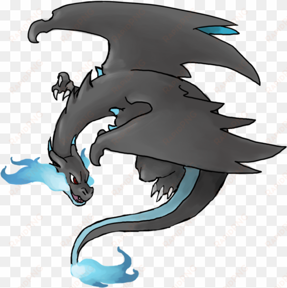 mega charizard x by mrmagikman on deviantart picture - mega charizard x transparent