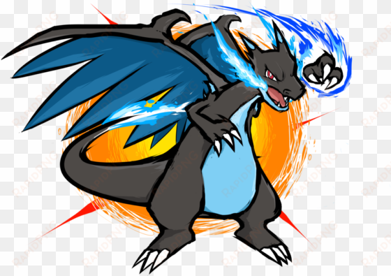 Mega Charizard X - Mega Charizard X Fire Punch transparent png image