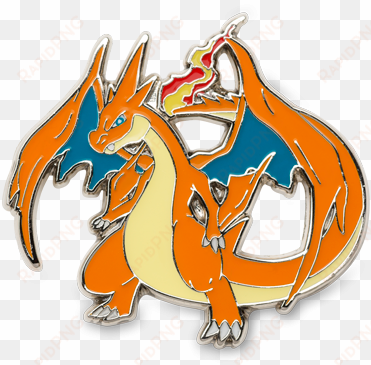 mega charizard y pin with 3 booster packs - charizard pin