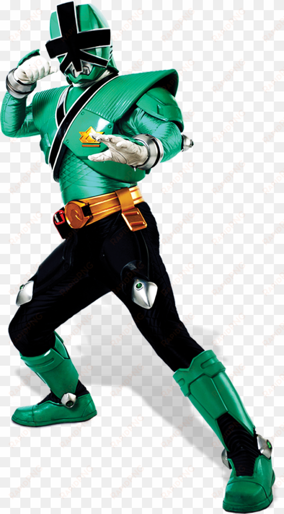 mega samurai green ranger - power rangers super samurai green ranger