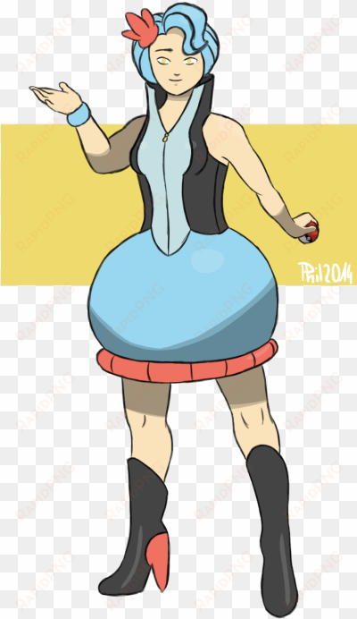 mega swampert girl - swampert girl