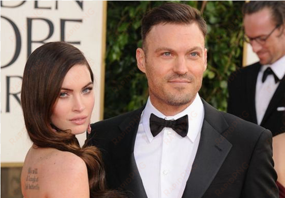 megan fox y brian austin green - angelina jolie golden globes 2011