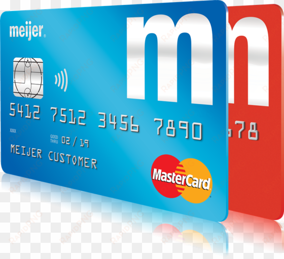 Meijer Expands Rewards Offerings For Its Credit Card - Meijer Credit Card transparent png image