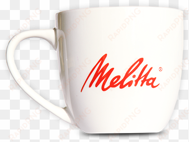 melitta logo mug white 12oz - melitta