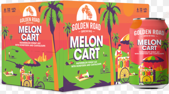 meloncart 6pk can - mango cart golden road