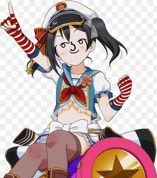 Members Of Μ's With Lenny Faces - Nico Love Live Sailor transparent png image