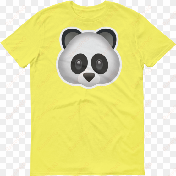 men's emoji t shirt - panda emoji