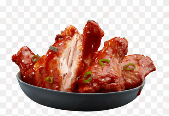 menu korean sticky wings - domino's korean chicken