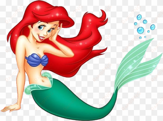 mermaid png - cartoon characters little mermaid