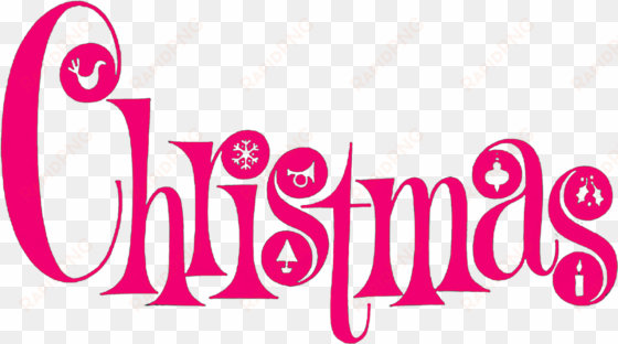 merry christmas clipart pink