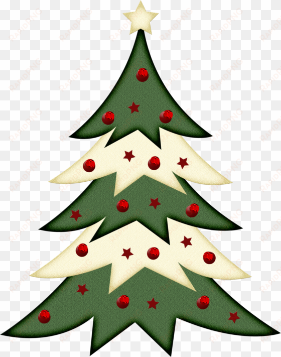 merry christmas - fun christmas tree clipart