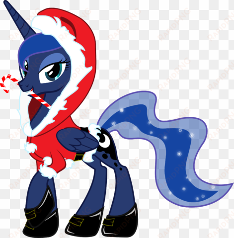 merry christmas - my little pony princess luna christmas