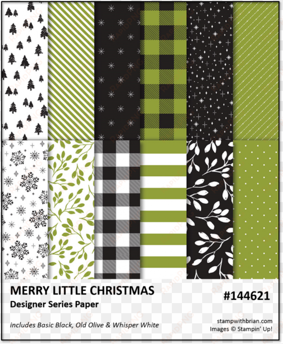 merry little christmas, stampin' up , brian king - stampin up merry little christmas dsp