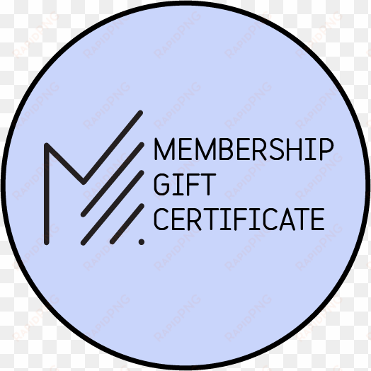 mess membership gift certificate