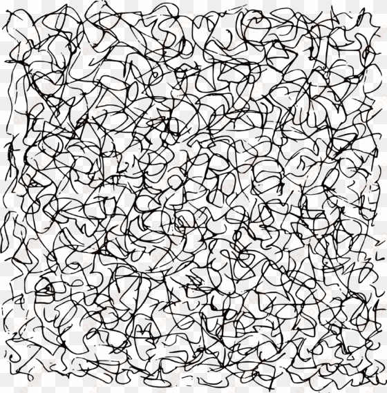 messy lines 2558*2598 transprent png free download - messy line