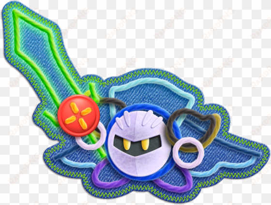 meta knight - yarn meta knight