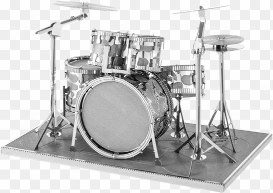 metal earth musical - drum set metal earth 3d model