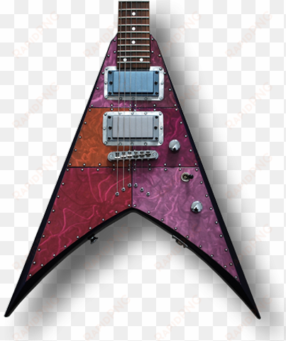 "metal face" jackson flying v - jackson king v