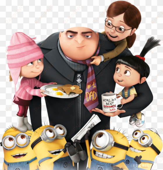 meu malvado favorito família png - despicable me poster