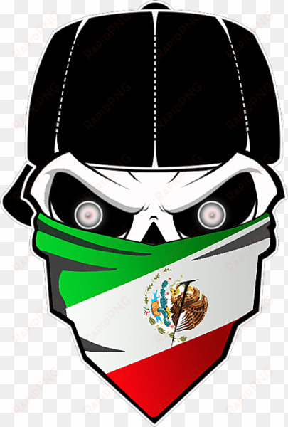 mexican flag skull - mexican skull with flag