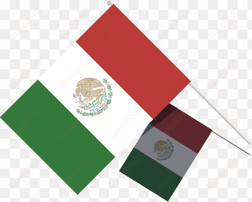 mexican flag waving png download - mexique et la france