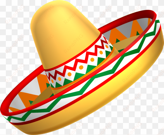 mexican sombrero hat transparent png clip art - clip art