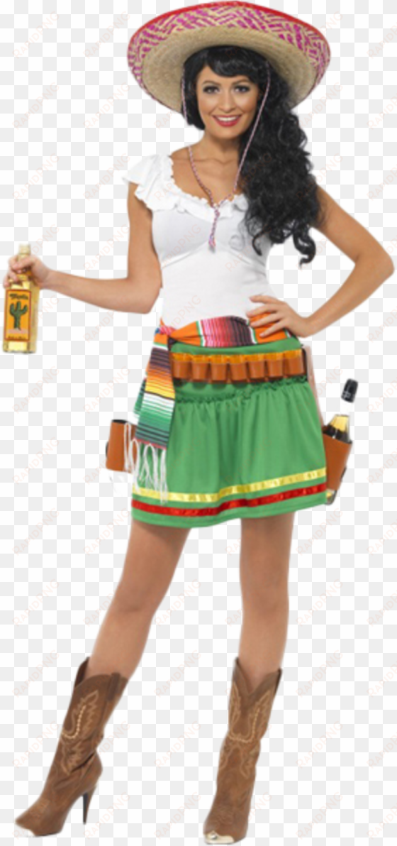 mexican tequila shooter girl - mexican fancy dress ideas