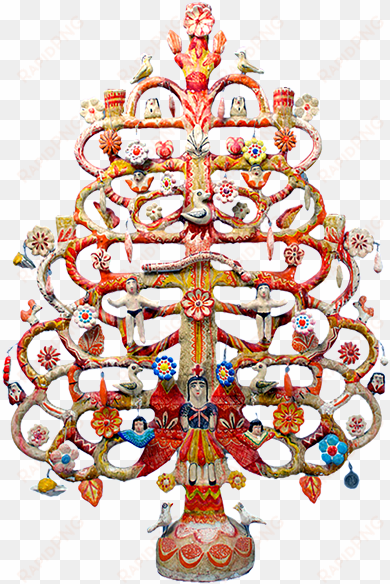 Mexican Tree Of Life Png Royalty Free Download - Tree Of Life Clay transparent png image