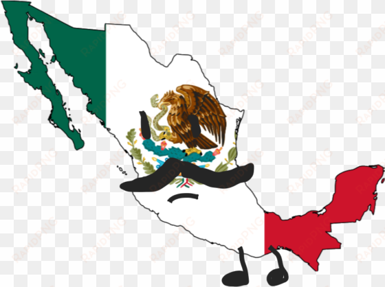 mexico 0 - mexico flag country outline