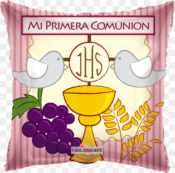 mi primera comunión cáliz rosa - sacramento de la comunión