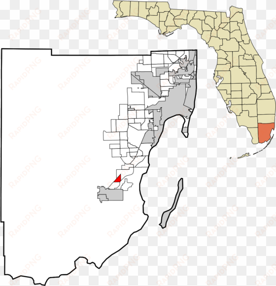 miami dade county border