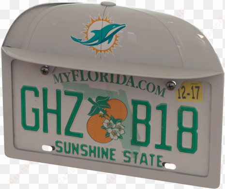 miami dolphins baseball cap frame - mimai dolphins license plate frame