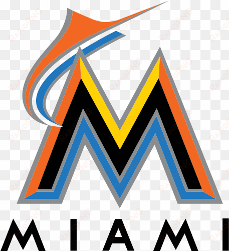 Miami Marlins Logo - Miami Marlins Logo Transparent transparent png image