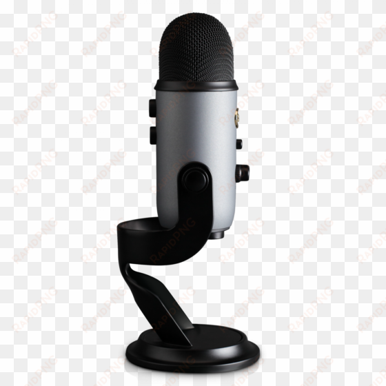 mic transparent blue yeti - blue yeti red