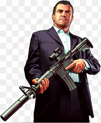 michael gta 5 png - grand theft auto v - gta 5 game guide: complete walkthrough,