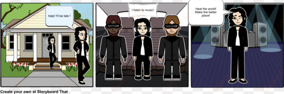 michael jackson - cartoon