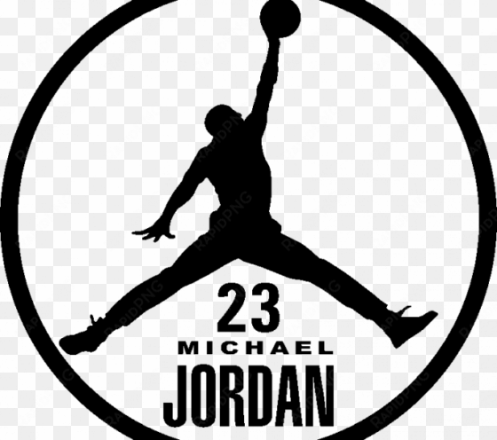 michael jordan silhouette sticker silhouette michael - michael jordan logo png