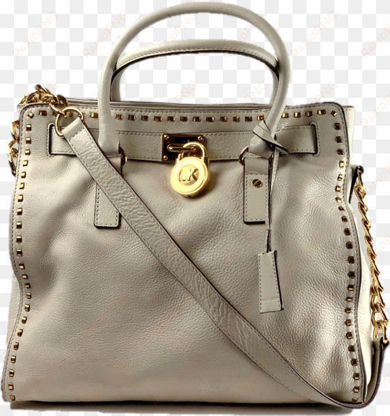 Michael Michael Kors Large Hamilton Whipstitch Tote - Michael Kors Women's Hamilton Large East West transparent png image