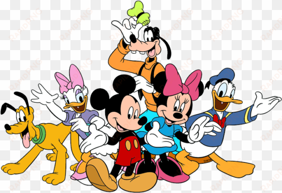 mickey-friends4 - mickey mouse gang png