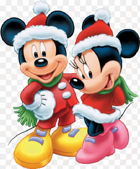 mickey mouse clubhouse clipart 2 image - disney characters at christmas