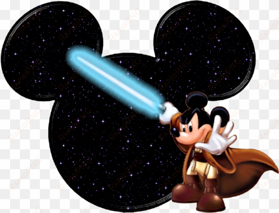 mickey mouse icons clipart - mickey mouse star wars png