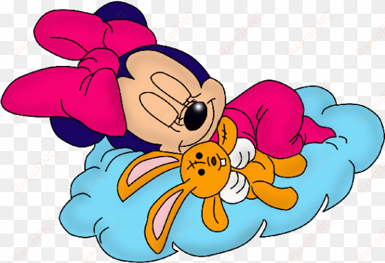 Mickey Mouse Png Images Free Download - Sleeping Baby Minnie Mouse transparent png image