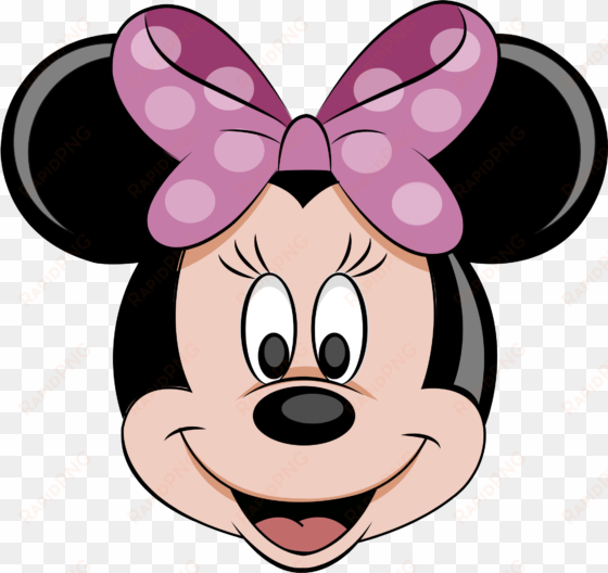 mickey mouse png - minnie mouse with pink bow
