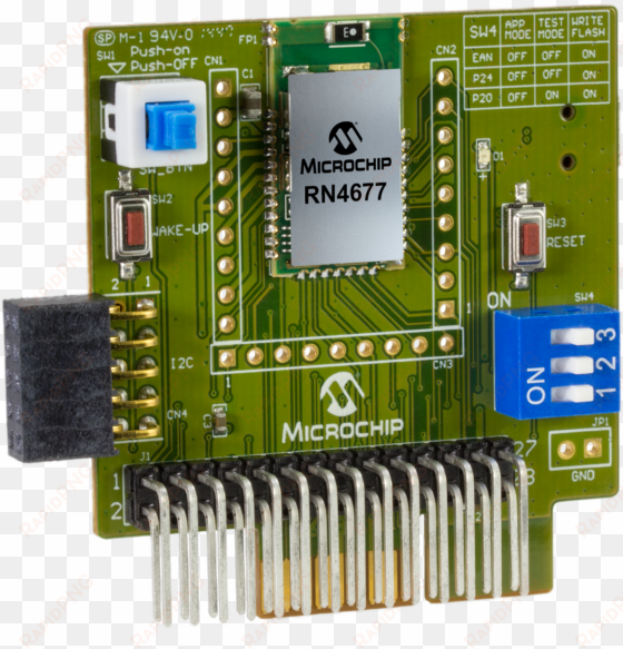 microchip pictail plus bluetooth smart (ble) daughter