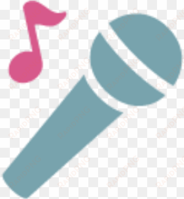 Microphone Microfono Emoji Animoji Singer - Emojis Microfono transparent png image