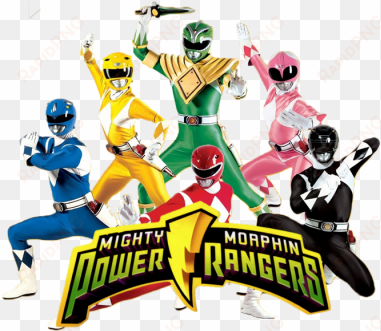 mighty morphin power rangers logo png download - power rangers png